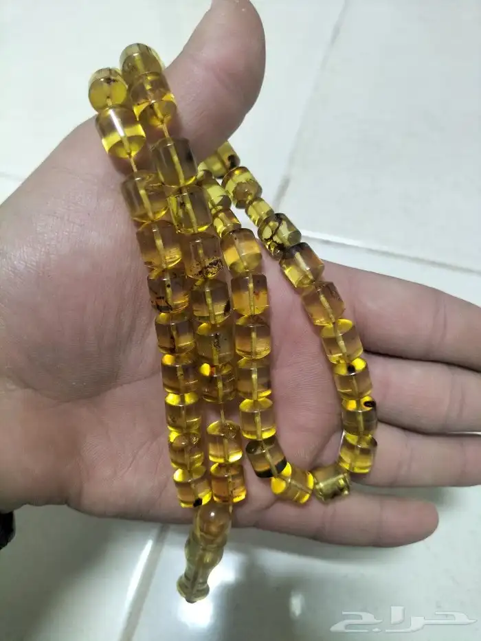 سبحة كهرمان حشري بولوني عرض رمضان 0