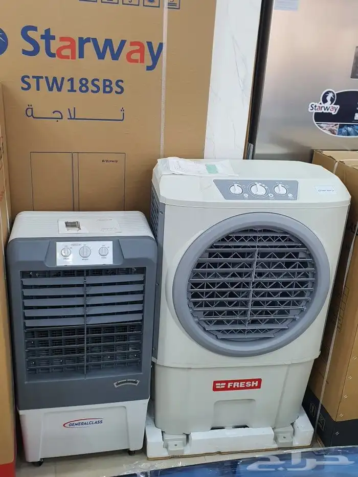 مكيفات صحراوية مكيف صحراوي مبرد هواء من 25 الي 120 لتر جديد 4