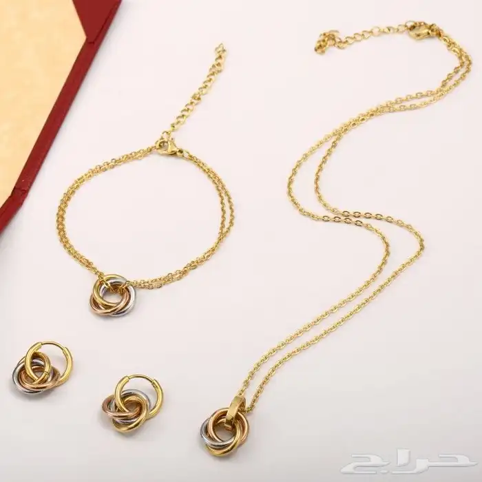 أطقم كارتير مطلي ذهب عيار 21 0