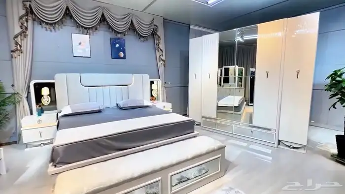 غرف نوم مودرن فخمة حديثة تركيب مجاني ضمن جدة مكة الطائف 1