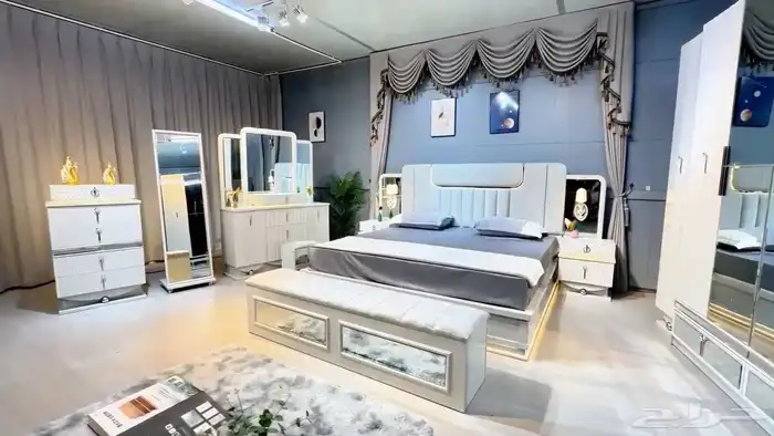 غرف نوم مودرن فخمة حديثة تركيب مجاني ضمن جدة مكة الطائف 0