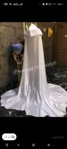 عباية عروس للايجار . وفستان سهرة للبيع 1