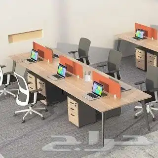 وحدات عمل  بارتشن  اثاث  بارتشنات  بارتيشن  قواطع  وحدات_مك 2