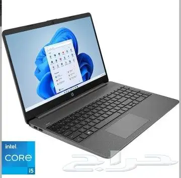 لابتوب hp 15.6بوصة  معالج i5  جيل 11   60فريم   1تيرا   ب600 3