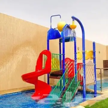 شاليهات امهار الإيجار اليومي العاب مائيه ومسبح 6