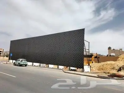 اعمال سواتر وحواجز للمشاريع 30