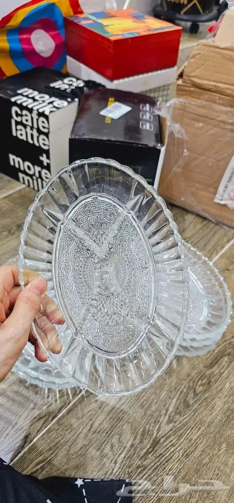 صحون تقديم 3 قطع 2