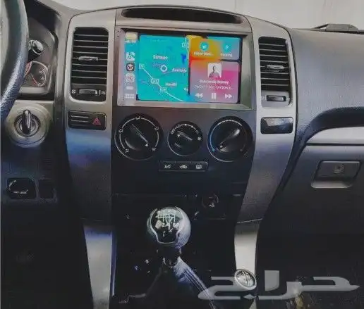 شاشه برادو نضام أندرويد تركب من 2003الي 2009 2