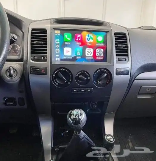 شاشه برادو نضام أندرويد تركب من 2003الي 2009 0