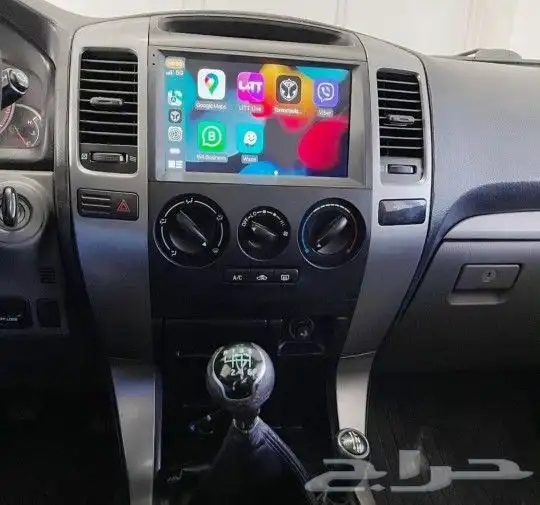 شاشه برادو نضام أندرويد تركب من 2003الي 2009 1