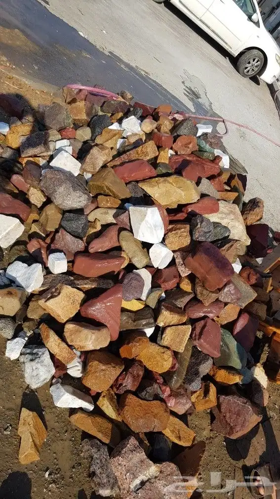 مقاول حجر طبيعي بناء ربراب تلبيس ممرات شلالات 7