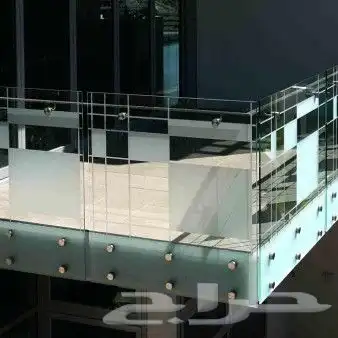دربزين خارجي وخارجي  شورات زجاج 4