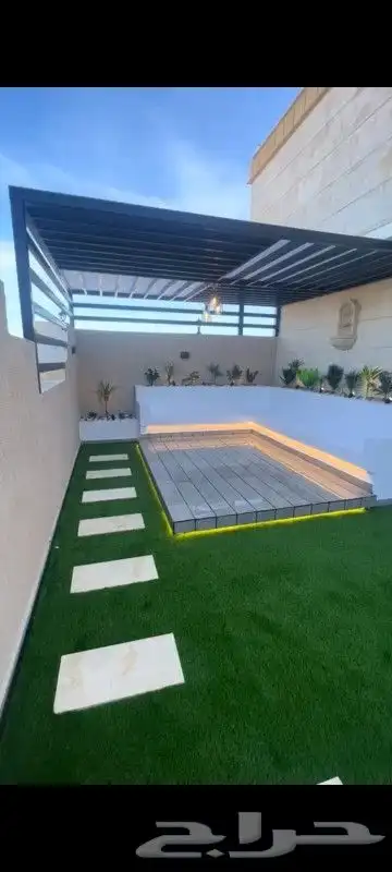 تنسيق حدائق شلالات نوفير مظلات 5