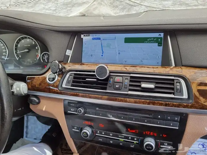 شاشة BMW 730 لموديل 2009 _2015 3