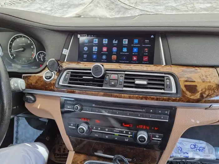 شاشة BMW 730 لموديل 2009 _2015 0