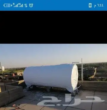 تغليف وعزال خزنت الماء من الحرارة والرطوبه وتغليف موصير الما 1