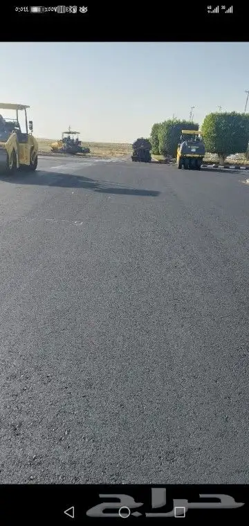 مقاولات واعمال اسفلت فى جميع انحاء المملكه 0