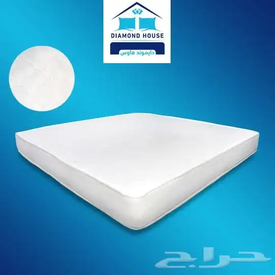 مرتبه اسفنج مضغوط عالي الجوده ضغط 60 مبطنه ب قماش مخمل ناعم 0