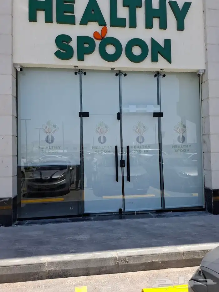 ستائر رول لواجهات المعارض مكاتب شركات بلاك اوت و سن سكري 8