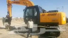 بوكلين دقاق وحفار للايجار 0