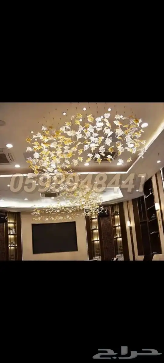 ثريات نجف كرستال 9