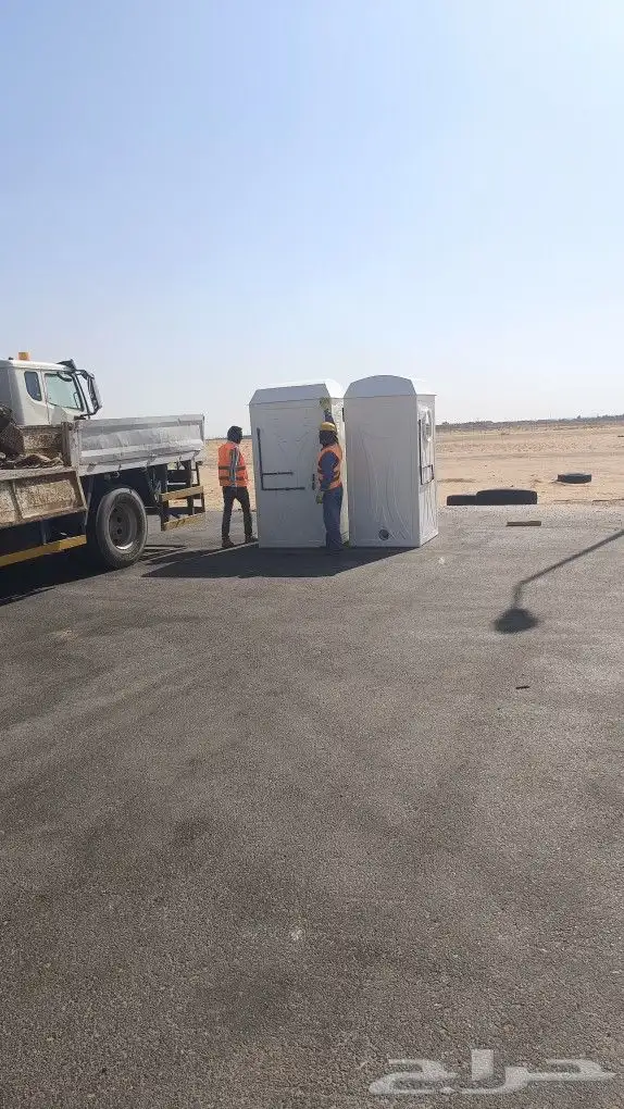 دورات مياه حمامات عربي افرنجي مجهزه بلكامل فيبر ثقيل 9