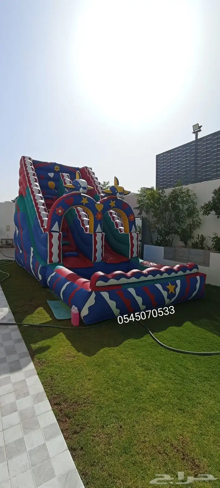 نطيطات زحاليق مائيه نطيطه ملاعب صابوني 5