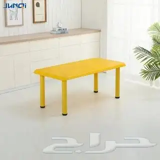 طاولة مستطيلة بلاستيك 4 الوان للاطفال 9