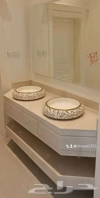 مغاسل تفصيل رخام طبيعي وصناعي 10