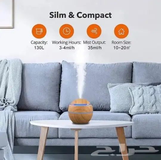 فواحه ومرطبة للاجواء تشتغل على USB 5