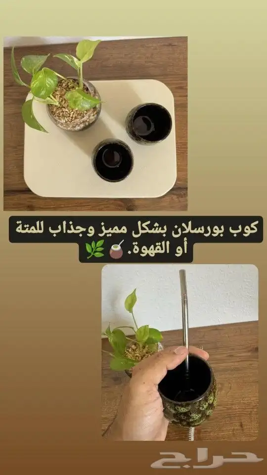 كوب متة بورسلان - أكواب بورسلان مميزة 1