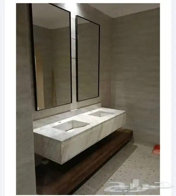 مغاسل تفصيل رخام طبيعي وصناعي 39