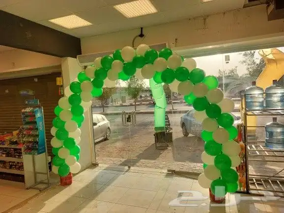 بلونات راقصه للايجار وليزرات لافتتاح المحلات 4