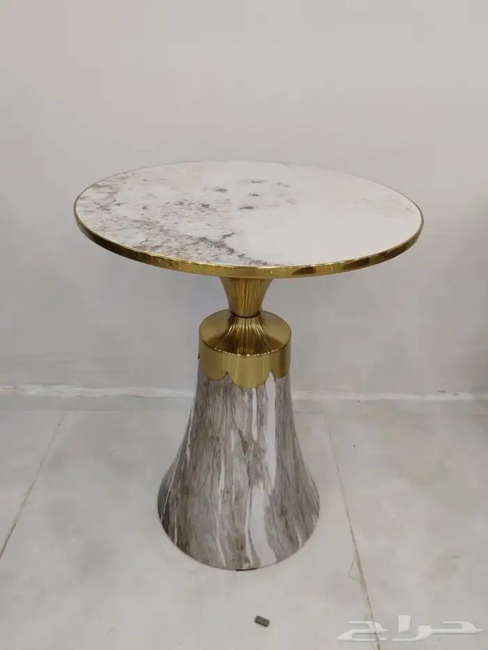 طقم طاولات 6 1 طبلة سطح سيراميك فاخر 3