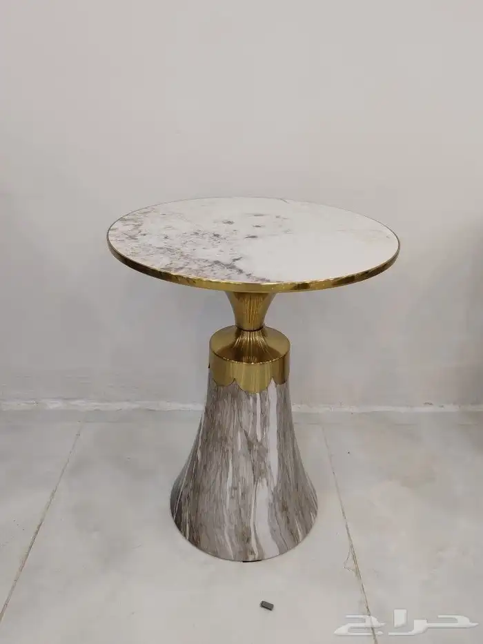 طقم طاولات 6 1 طبلة سطح سيراميك فاخر 4