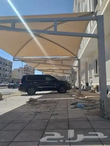 مظلات مواقف سيارات 9