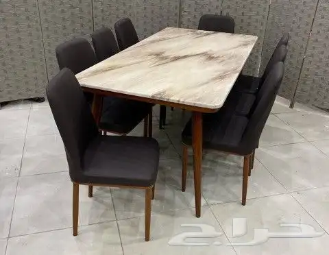 طاولات فخمه وجوده عاليه رخام ومعدن وخشب 0