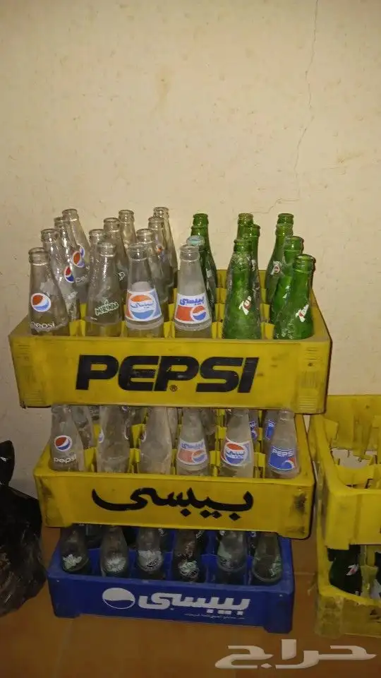 صناديق بيبسي وسفن وميرندا قديمة 0