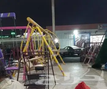 مرجيحه دواره زليتا نطاطه كله في حديد بلاستيك مرجيحه كله في ذ 1