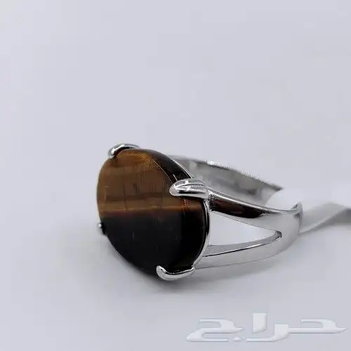 خاتم رجالي من الفضة الاصلية 925 مقاسات كبيره وصغيره 7
