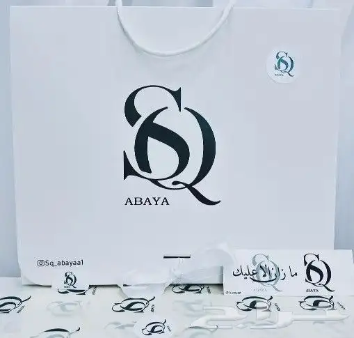 طباعة مطبوعات بكج عبايات استكر ليبل قماش كرت ورق تغليف ختم 1