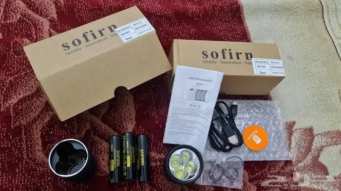 كشاف سوفيرين SP36PRO SOFIRN لومنز8000 3