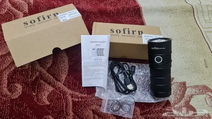 كشاف سوفيرين SP36PRO SOFIRN لومنز8000 7
