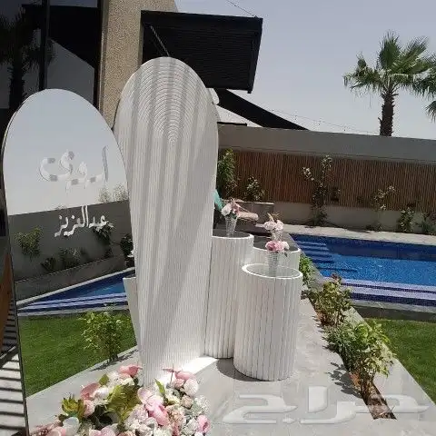 تأجير طاولات استقبال طاولات طعام للحفلات 0