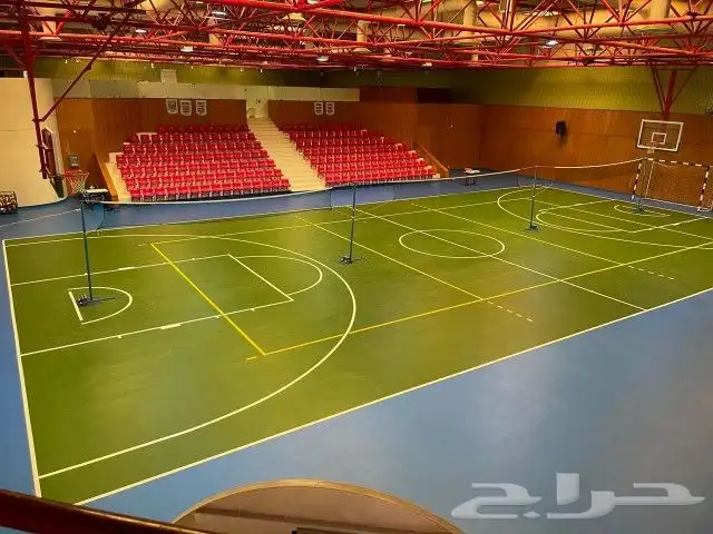 تصيم ملعب كرة القدم والطائره وتنس ولبادل وسله 0