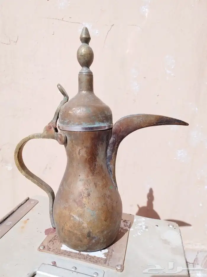 دلة تراث تحفه قديمه رسلان 6