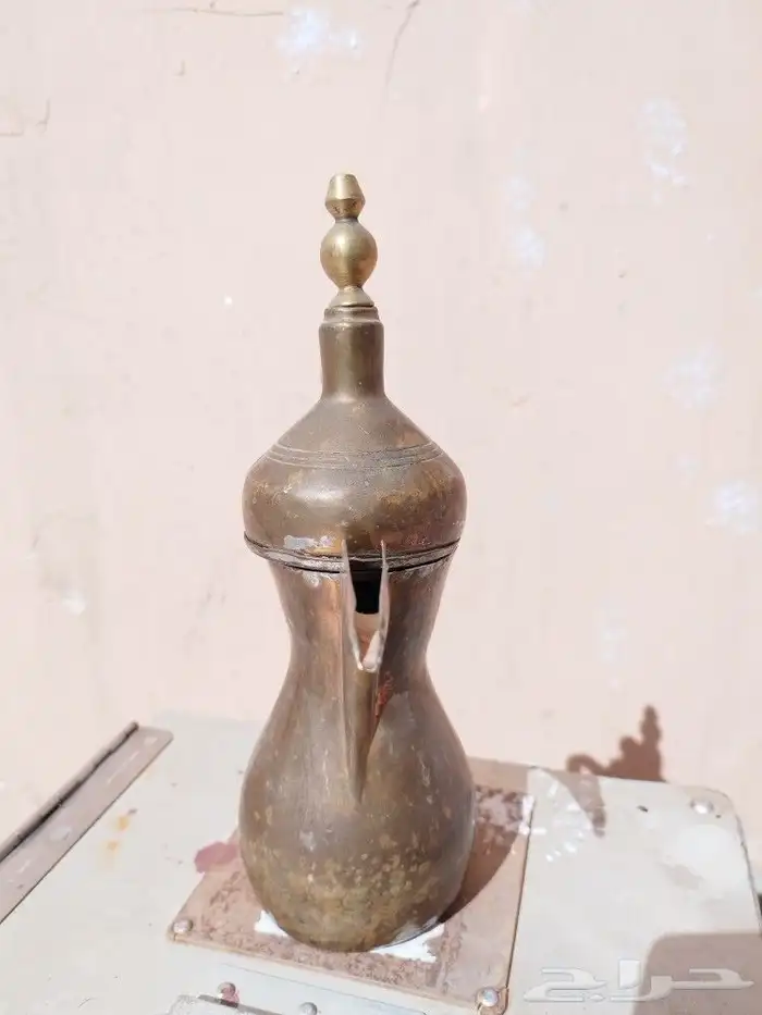 دلة تراث تحفه قديمه رسلان 9