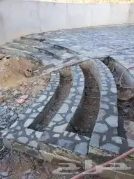 مقاول حجر طبيعي بناء ربراب تلبيس ديكورات تنسيق حدائق شلالات 14