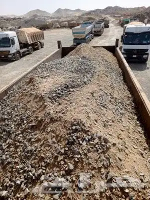 جميع المواد موجود  زفلت مقشور..بسكورس..صبيز..دفان ردميات.. 9