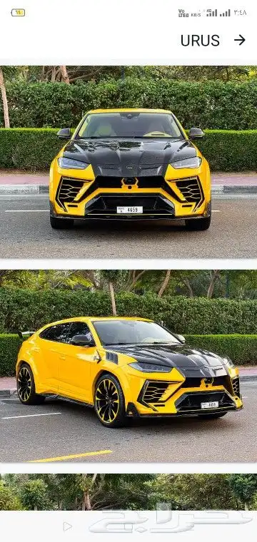 لامبورغيني اوروسMansory 2023 للايجار في دبي 0